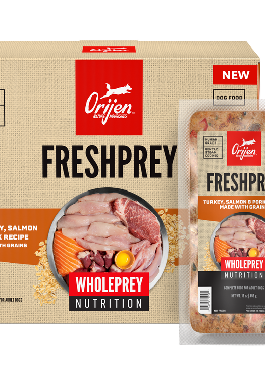 FreshPrey Turkey, Salmon & Pork Recipe With Grains Multipack 7x16OZ